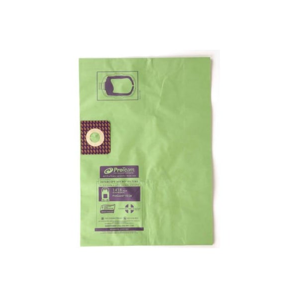 Pro Team ProTeam ProGuard Intercept Micro Filter Bags, 15-20 Gallon, 3/Pack 107180 - main